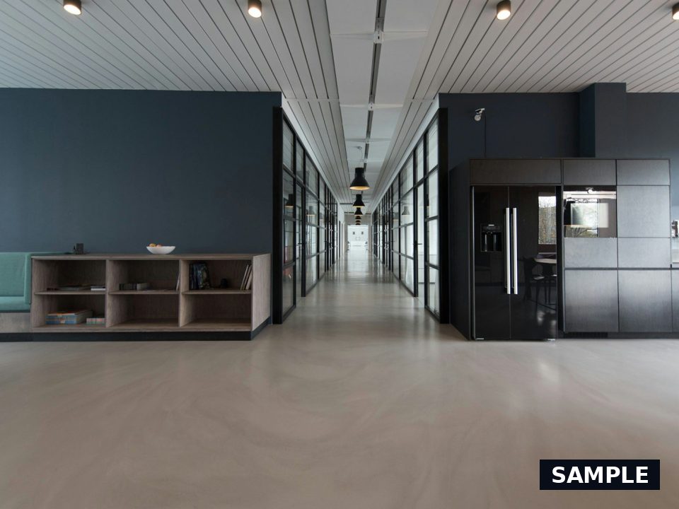 Open plan area